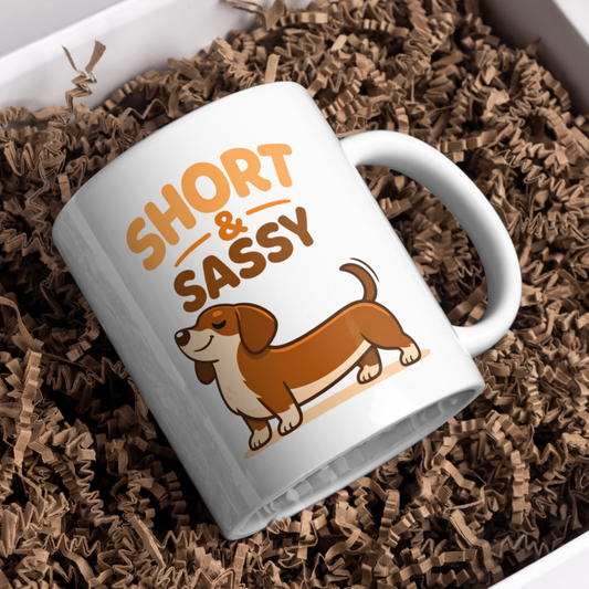 The Short & Sassy – Dog Parent Humor Mug