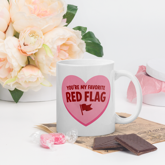 You’re My Favorite Red Flag - Sarcastic Love Mug