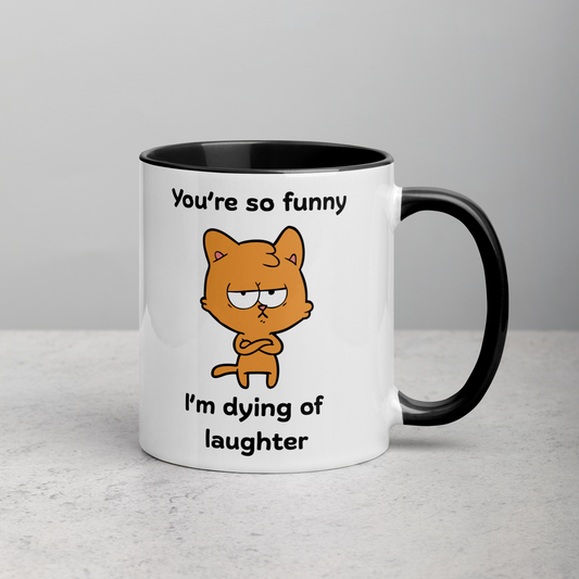 Unimpressed Cat – Grumpy Cat Mug