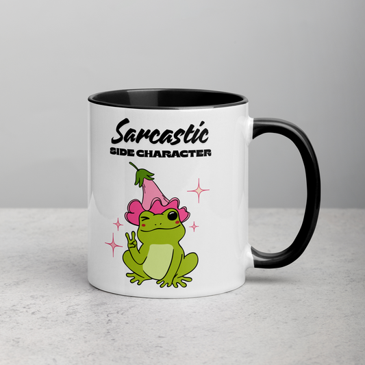 Froggy Vibes Only – Cute Winking Frog Mug