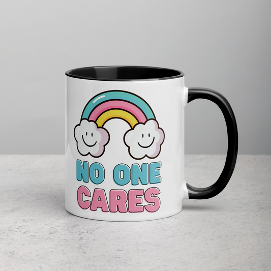 Rainbow of Apathy – Colorful Rainbow Sarcasm Mug