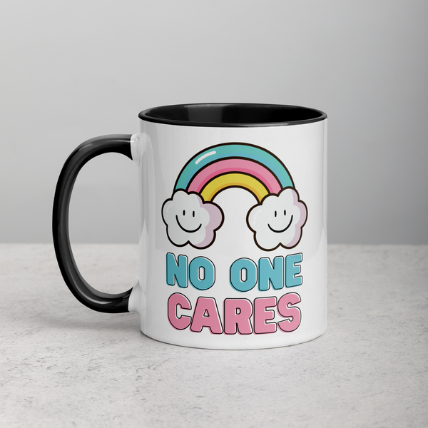 Rainbow of Apathy – Colorful Rainbow Sarcasm Mug
